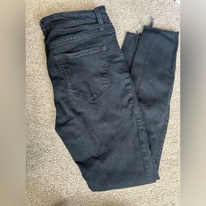 Carly Jean Los Angeles Sarah Black Skinny Jeans Size 1